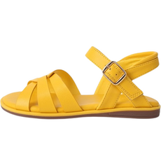 SHOOPEN KIDS 女童編織繫帶氣墊涼鞋 VKDW78S10