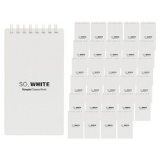 Day Story PP記者筆記本, 30個, 白色