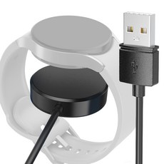 SPACE SHIELD Galaxy Watch USB Type A充電線 1m, 黑色