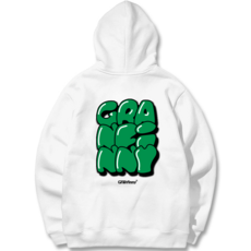 Granfinny 高級半寬鬆方形圓領連帽T恤 GFHT021