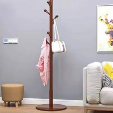 가팡 스탠드 옷걸이 A, 원목