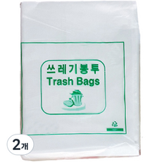 Clean Mate 白色背貼式塑膠袋 20入, 2個, 80L