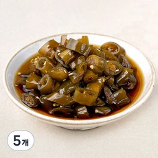 초록들 고추 간장절임, 300g, 5개
