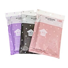 TAILI 太力 手捲式真空壓縮收納袋 旅行收納用, 3包, 1組