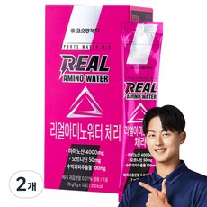 코오롱제약 NEW 리얼아미노워터 체리 10p, 70g, 2개