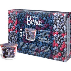 roberts Berrie 野生山桑子與覆盆莓果汁, 100ml, 6個
