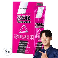 코오롱제약 NEW 리얼아미노워터 체리 10p, 70g, 3개