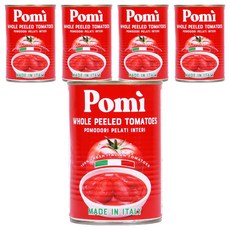 Pomi 整顆去皮番茄醬, 5個, 400g