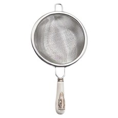 泡茶用具 陶瓷茶濾白, 1個