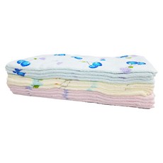 儂儂 台灣印花100%棉毛巾 規格:33x76 cm, 櫻桃, 12條