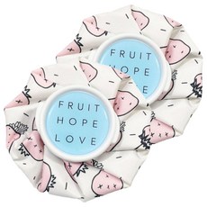 多功能冷熱敷袋, 持久保溫, 實用美觀, 密封防漏, 14.5x14.5cm, 2個