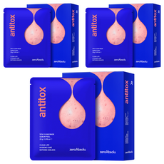 안티톡스 스파클린 마스크 세범필 224g, 8개입, 3개