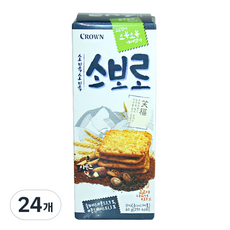 크라운 소복소복 소보로, 60g, 24개