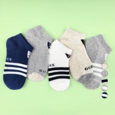 GUESS KIDS 童款標識運動短襪 GS-K10 5種組