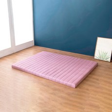 아지오텍스 서포트슬립 메모리폼 토퍼 매트리스, 라벤더바이올렛, 7.5cm