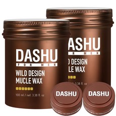다슈 포 맨 프리미엄 와일드 디자인 머클 헤어왁스 100ml + 15ml, 2세트