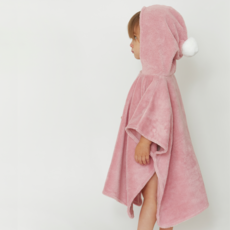 코니 이지바스 후드타올 3-5세 105cm, 스모키핑크, 1개