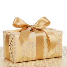 Hello Ningning 紙捲包裝紙 53cm x 9m, 訓民正音 象牙白(R522), 1個