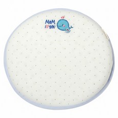 New Star 明日之星 護頭舒眠嬰兒記憶枕 枕套 + 枕心, 天空藍/櫻花粉