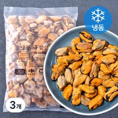 알찬해 자숙 홍합살 (냉동), 500g, 3개