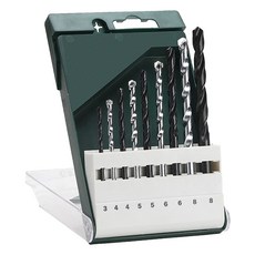 BOSCH 博世 台灣公司貨 金屬土石鑽頭組 水泥鑽頭 4mm + 水泥鑽頭 5mm + 水泥鑽頭 6mm + 水泥鑽頭 8mm + 金屬鑽頭 3mm + 金屬鑽頭 4mm + 金屬鑽頭 5mm + 金屬鑽頭 6mm + 金屬鑽頭 ...
