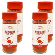 내츄럴스파이스 케이엔페퍼분말, 55g, 4개