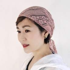 JJNINE 奢華蕾絲女性三角頭巾 JS529