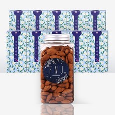 에프앤제이 DIY 고마움 전해봄 견과류 볶은 아몬드, 10개
