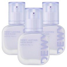THE FACE SHOP 菲詩小舖 Dewy Lasting防曬飾底乳 35ml, 3瓶, 02 Purple