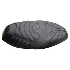 SYM 坐墊套 機車坐墊套 皮革坐墊套 JET SL 158, 黑色, 1個