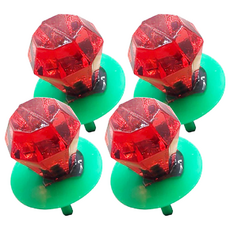 Ring POP 鑽戒糖, 懷舊零食特輯, 柑仔店界的霸主, 14g, 4入