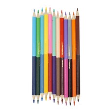 ROBOCAR POLI 波力 水性雙頭色鉛筆 24支 3歲以上適用, 24色, 1盒