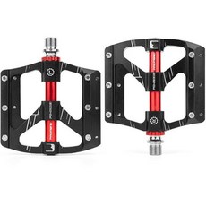 make speed 寬型自行車腳踏板, 黑色, 1組