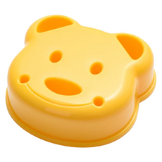 Imotani 吐司壓模, 可愛熊臉, 1個