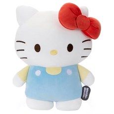 Mocchi-Mocchi- 麻吉好朋友 絨毛娃娃 M Hello Kitty, 1個, 37cm