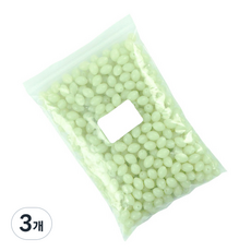 Sea Time 夜光釣魚珠 橢圓硬珠 5 x 8 mm 500顆, 螢光, 3個