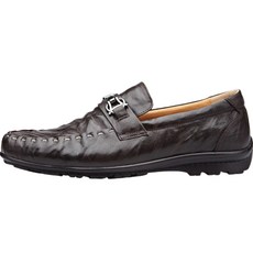 VONIN 金屬釦皮革休閒鞋 HD010DBR