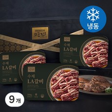 고급진 수제LA갈비 선물세트 (냉동), 500g, 9개