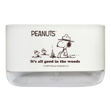 PEANUTS 史努比 洗潔精起泡盒 14.5 x 10.8 x 8.6cm, 露營趣 白色, 1個