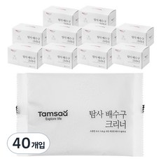 탐사 배수구 크리너, 150g, 40개