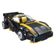 JIE STAR 杰星玩具 積木賽車 JJ9180, 黑色, 1盒