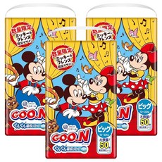 GOO.N 大王 日本製拉拉褲/尿布 迪士尼, XL, 150片
