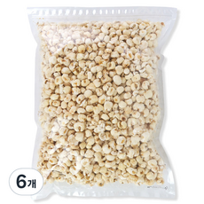 옥수수강냉이 뻥튀기, 550g, 6개