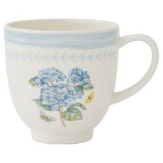 PORTmeIRION 波特玫琳恩 Botanic Garden 素描馬克杯 400ml, 1個, 繡球花
