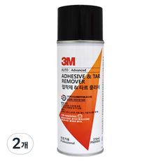 쓰리엠 접착제 타르 클리너 제거제 PN09901, 2개, 376ml
