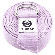 Tumaz 月熊 瑜珈伸展帶, 星辰淡紫, 1條