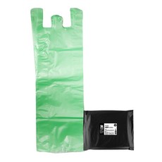 長形蔥袋 25X78cm 綠色 100入, 15L, 1個