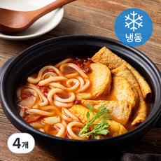 외갓집곳간 부산어묵 김치우동 전골 (냉동), 663g, 4개