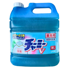 LION 獅王 媽媽濃縮洗碗精 檸檬香 4L, 1桶