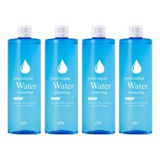 C2Y 玻尿酸保濕卸妝水, 4瓶, 500ml